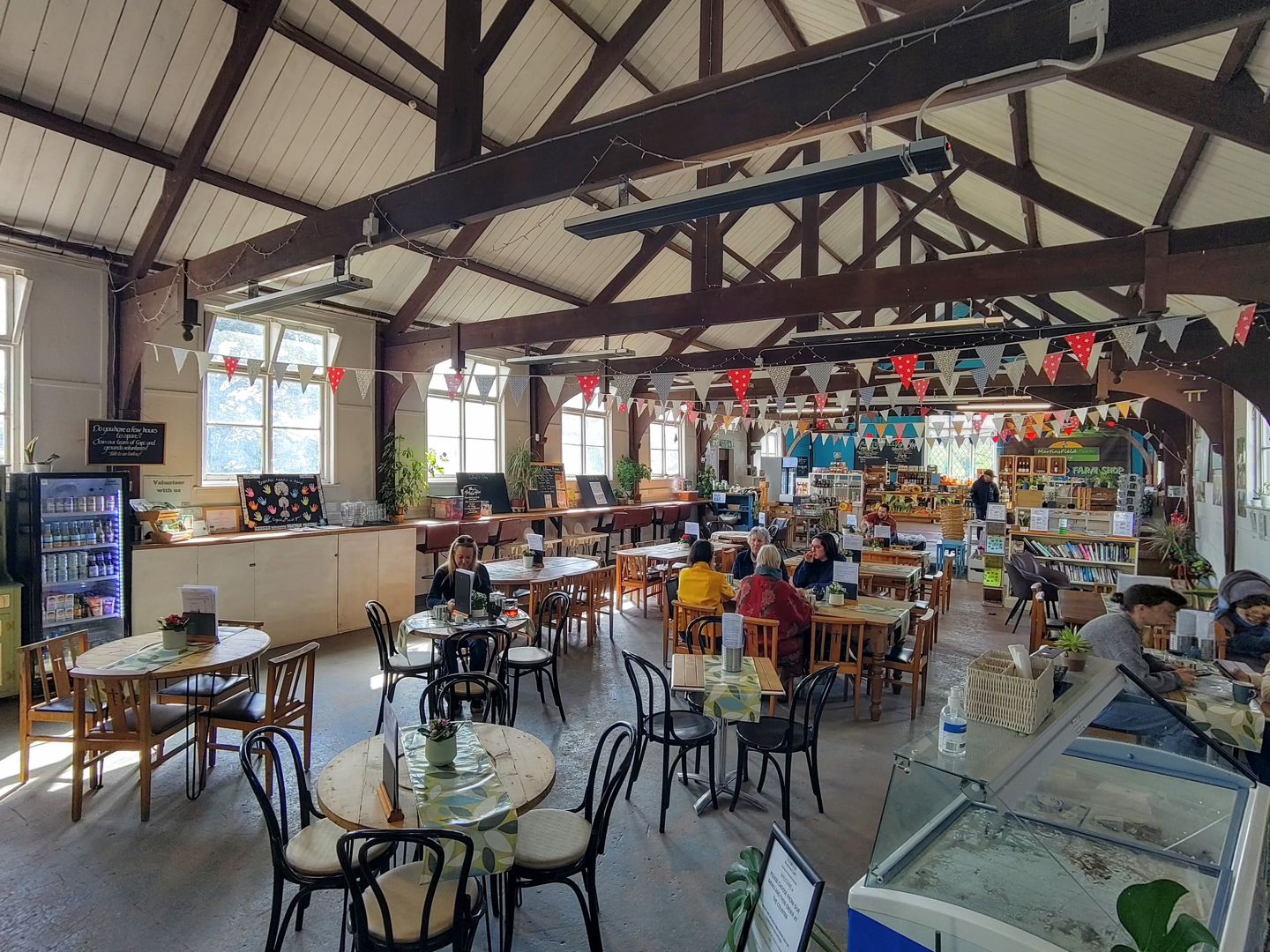 Poltimore House - Branches Cafe & Farmshop interior