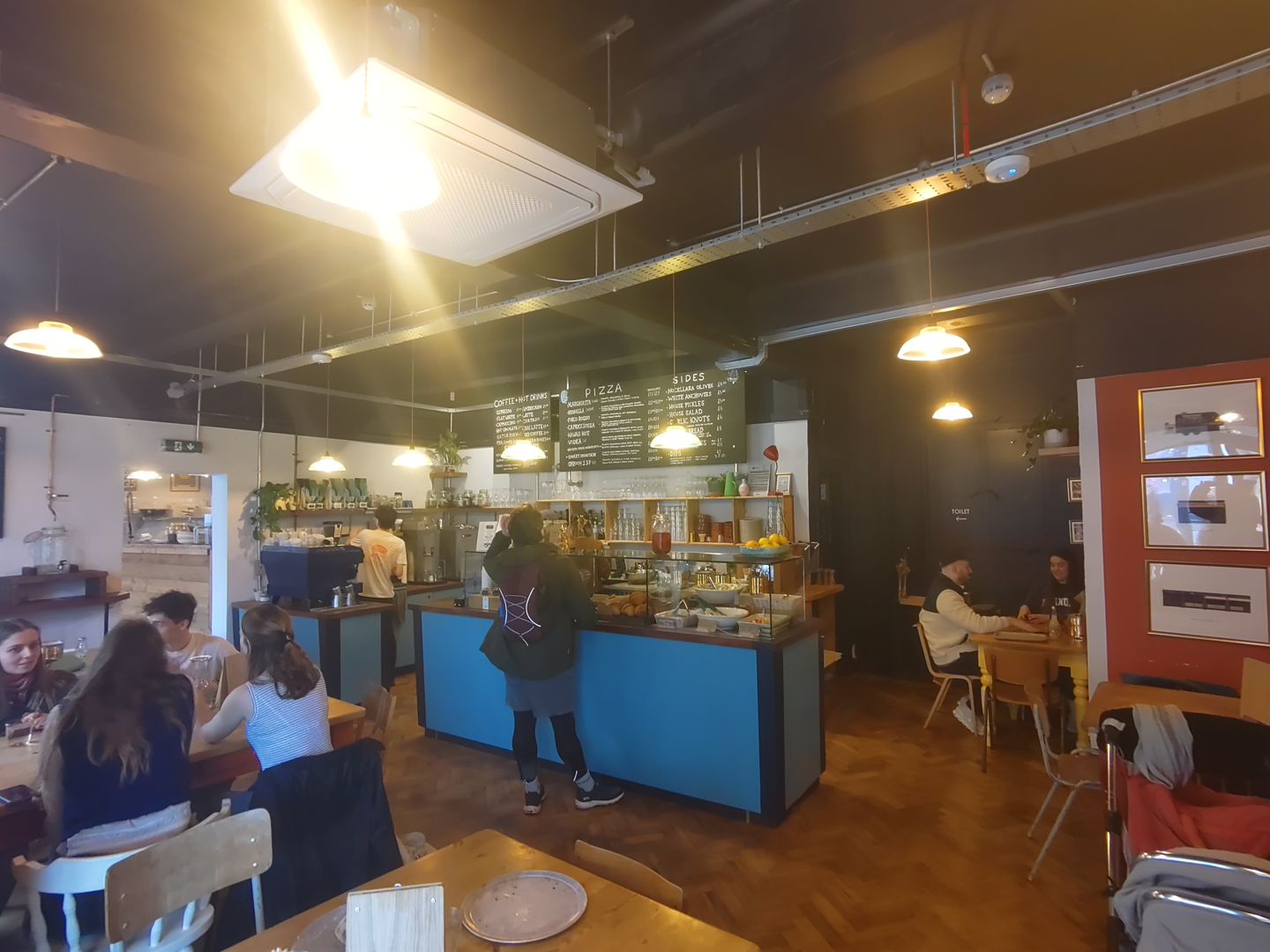 Portal Pizza Café interior