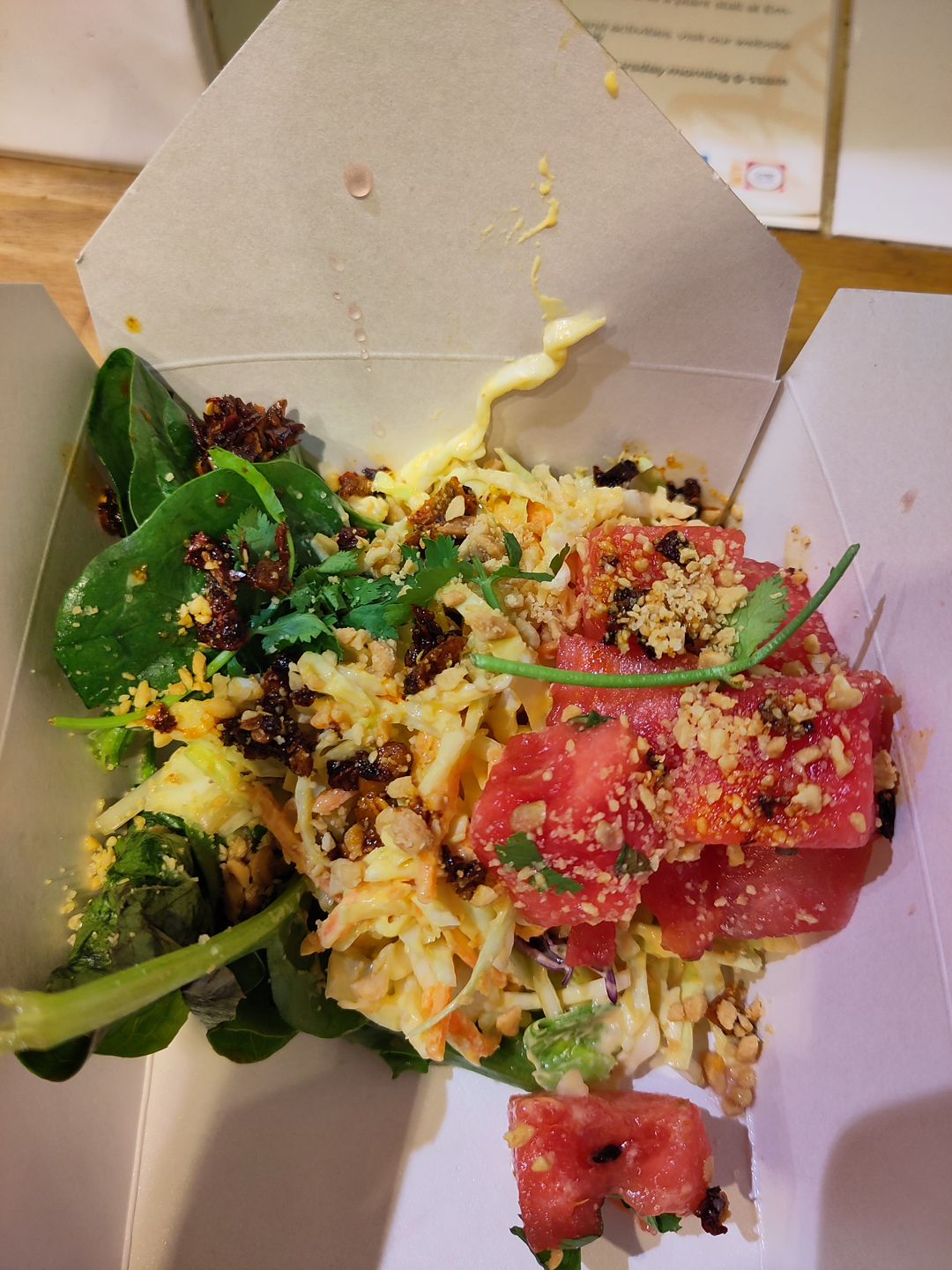 Trio of salads