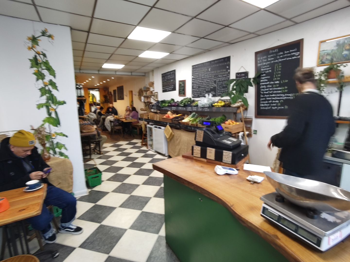 Shillingford Organics Farm Shop & Café interior
