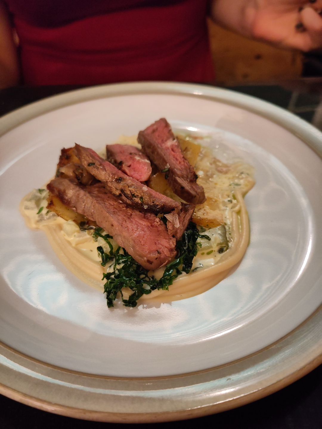 Steak, Swede and potato terrine