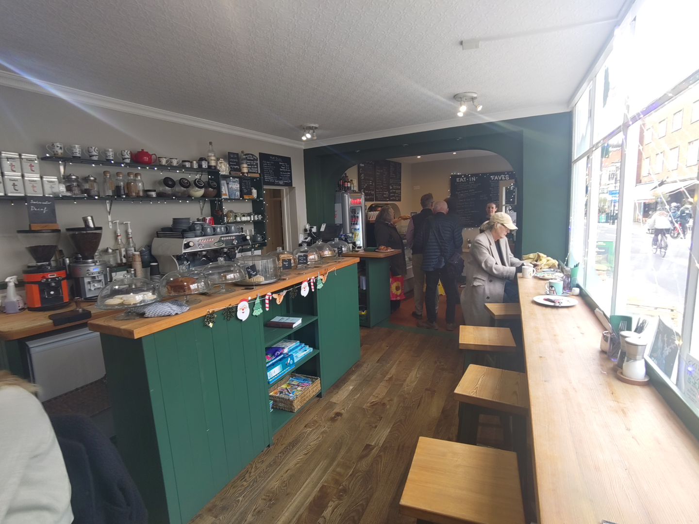 The Sandwiched Inn interior
