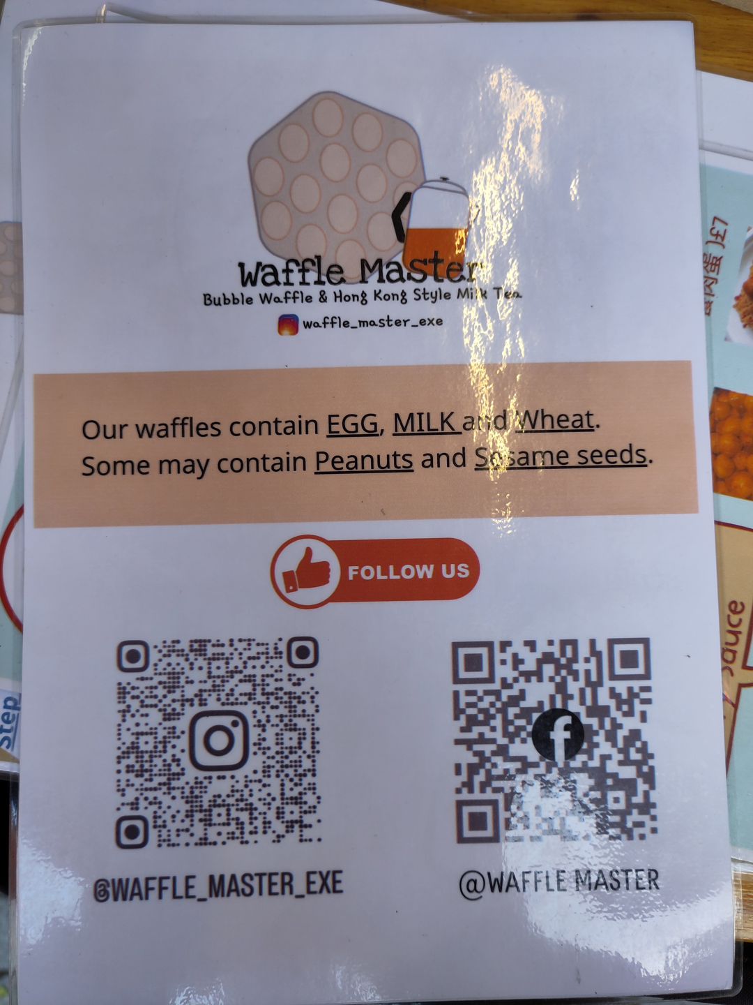 Waffle Master Stall